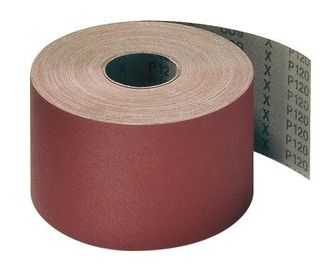 Шлифовальная бумага GermaFlex в рулоне 115ммx50м T/Red электрокорунд бордовый Шлифовальная бумага GermaFlex в рулоне 115ммx50м T/Red электрокорунд бордовый