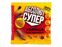 Дуст от насекомых " Абсолют супер" 100г