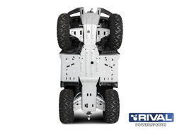 Защита ATV Rival 444.6737.1 для STELS Leopard 600 YL, 650 YL 2017- (Алюминий) (1200*750*250)