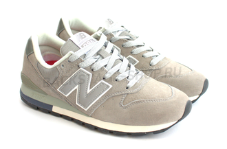 Кроссовки New Balance 996 Gray замшевые