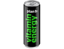 Энергетический напиток План "Б" Энерджи Витамин  250 мл (12 шт)