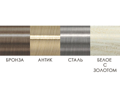 Roma, наконечник для настенных карнизов для штор. 35 мм