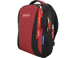 Универсальный дорожный рюкзак для путешествий Optimum City 3 RL, красный