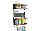 Кухонная стойка-органайзер магнитный на холодильник Storage Rack