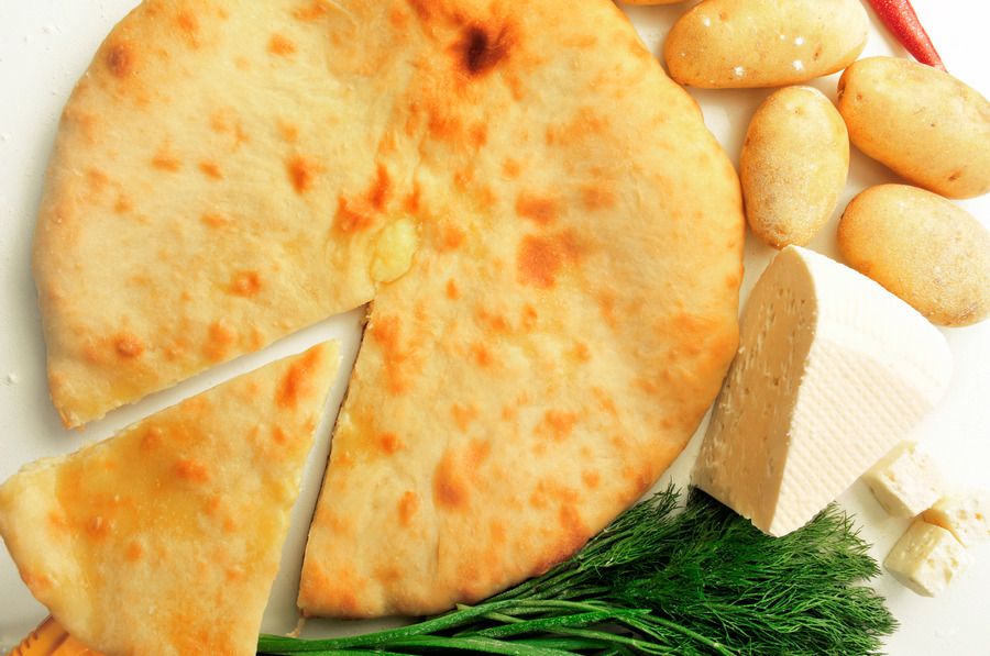 Пирог с картошкой и сыром Пирог с картошкой и сыром