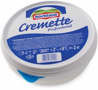 Сыр творожный HOCHLAND Cremette Professional, 2кг