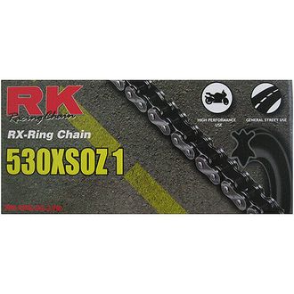 Цепь RK 530XSOZ1-122 для мотоциклов до 1000 (с сальниками RX-RING)