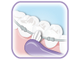Монопучковая зубная щётка для имплантов  Vitis Implant Monotip, Dentaid.