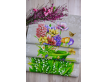 Набор из 3 полотенец Цветущий сад ( размер каждого полотенца 60*48 см, ассорти)