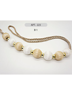 Арт. 223. Подхваты для штор с шариками