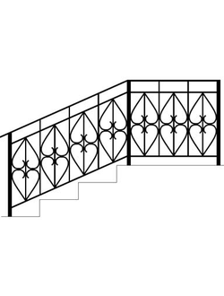 Перила сварные ПС-23