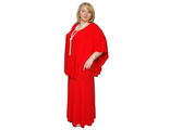 Шикарные нарядные юбка-брюки Арт. 3232 (красный 7 цветов) Размеры 54-84