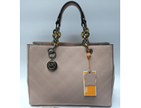 Сумка Michael Kors Cynthia Quilted Beige / Бежевая