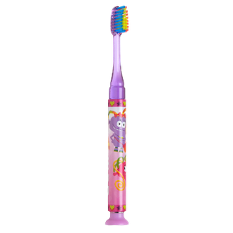 Детская зубная щетка от 3-х до 14-ти лет Monster Light-up, с подсветкой, GUM.