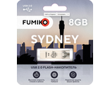 Флешка FUMIKO SYDNEY 8GB серебристая USB 2.0