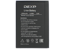 Аккумулятор (АКБ) для DEXP Ixion ES155-2000mAh