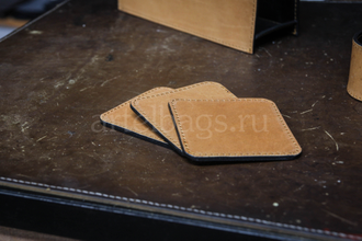 Настольный бювар кожаный