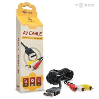 Видео АВ кабель для SEGA DreamCast - AV Cable - Tomee