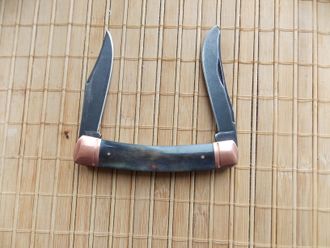 Складной нож Rough Rider Moose Copper Bolster