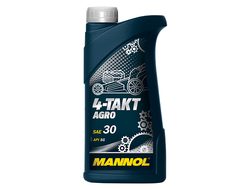 Масло моторное MANNOL 4-TAKT AGRO полусинтетическое SAE 30, 1л. для сельхоз. техники