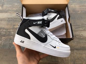 Кроссовки Nike Air Force 1 Utility Mid White