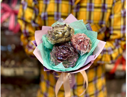 Букетик из шоколадных цветов Арт 7.002 Бельгийский шоколад