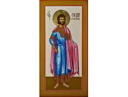 Гордий (Горгий) Египетский, святой святой мученик. Рукописная мерная икона.