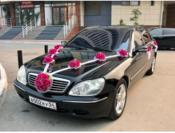 Комплект свадебных украшений на машину "Фиона"
