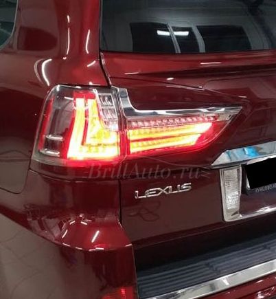 Комплект рестайлинга Lexus LX570, LX450D из 2007 в 2016+ кузов