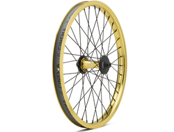 Купить колесо CINEMA ZX FRONT (золотое) для BMX велосипеда в Иркутске.