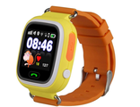 Детские часы Smart Baby Watch с GPS Q80 - оранжевые