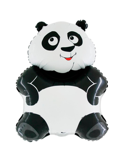 Фольгированный шар с гелием "Панда" 84 см