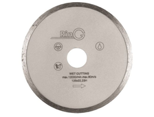 Алмазный отрезной круг сплошной для плитки RinG 125x5x2.1x22.23