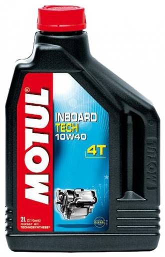 Специальное масло для стационарных дв. MOTUL INBOARD TECH 4T 10W-40 2 л. полусинтетическое