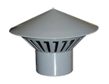 Зонт PP-H вентиляционный серый