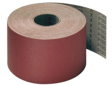 Шлифовальная бумага GermaFlex в рулоне 115ммx50м T/Red электрокорунд бордовый