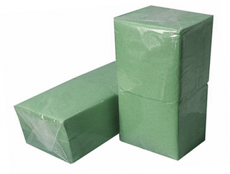 Салфетки 33*33 (200шт) зеленые 2-слойные