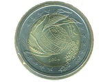 Италия 2 Евро 2004 года