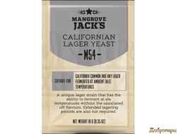 Пивные дрожжи Mangrove Jack's "Californian Lager M54", 10 г