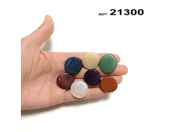 Чакровый набор натуральных камней арт.21300: 35,9гр - 7 табл.