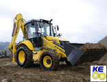 85801624 Стекло двери нижнее правое для New Holland LB75