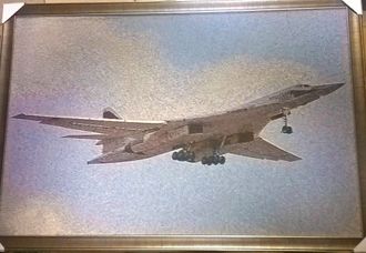 Картина (гобелен-фото) Ту-160