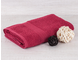 Бордовое полотенце оптом махровое пр-во Байрамали (бордюр «косичка»)