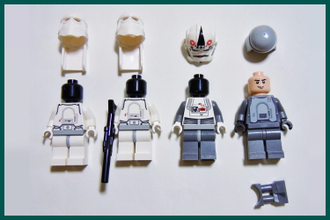 # 8084 Боевое Подразделение Штурмовиков–Клонов (Боевой Комплект 2010) / Snowtrooper Battle Pack 2010