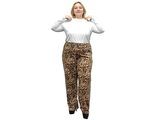 Стильные брюки Арт. 3267 (Цвет коричневый ) Размеры 58-84
