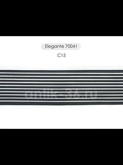 Арт. 70041, серия Elegante. Полосатая жаккардовая тесьма-бордюр