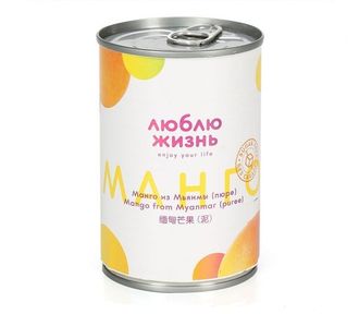 Манго из Мьянмы (пюре) 430 гр