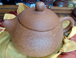 Чайник классический Си Ши ручной работы из исинской глины