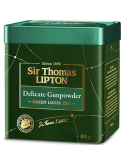 Чай Lipton Sir Thomas Delicate Gunpowder зеленый 100 г