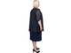 Женственное элегантное платье арт. 3084 (цвет синий) Размеры 60-90